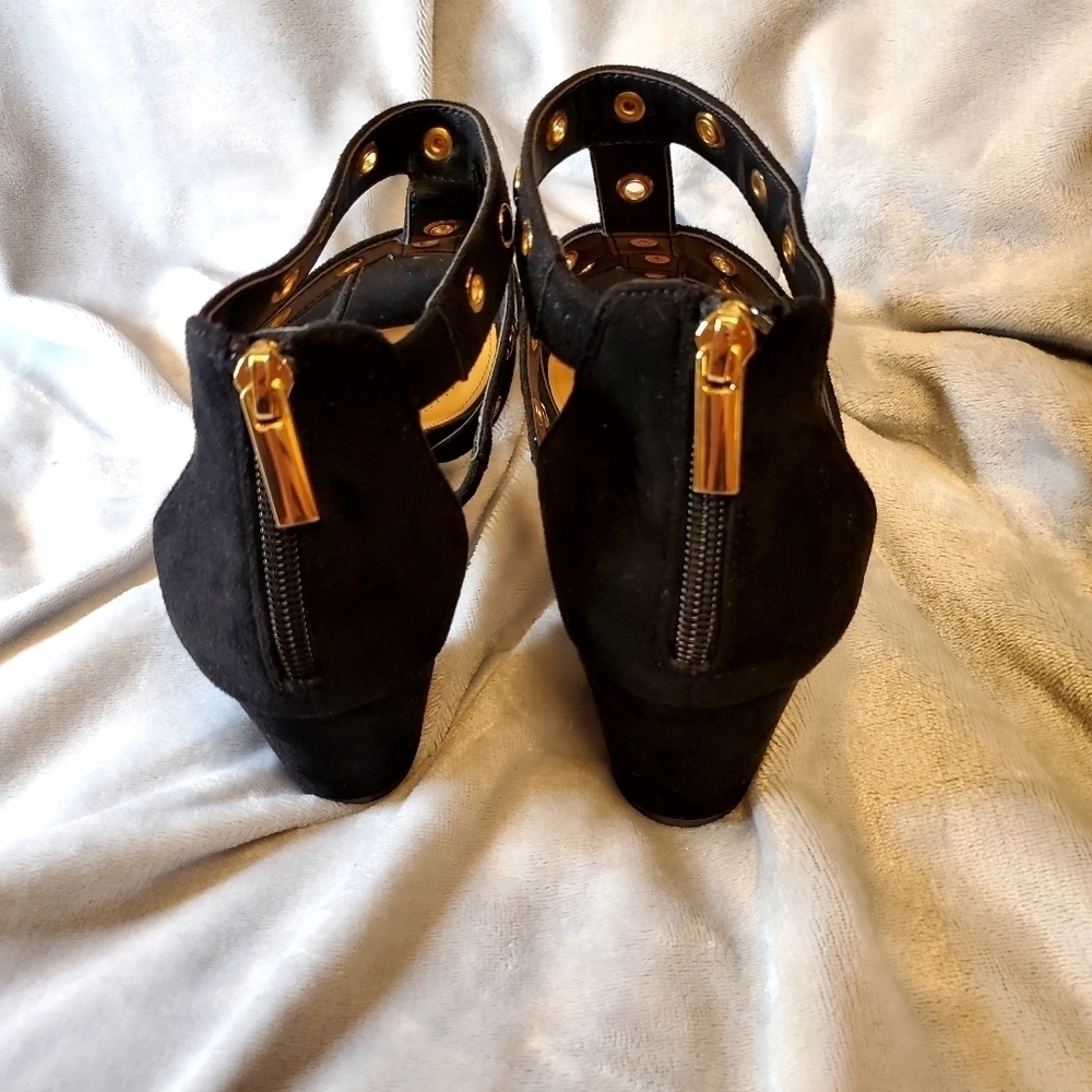 COMFORT VIEW BLACK HEELS 9.5 WW - Picture 4 of 6